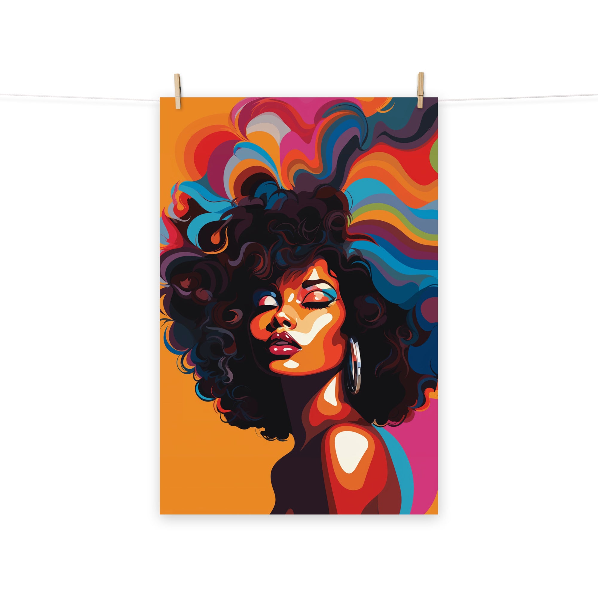 Photo paper poster