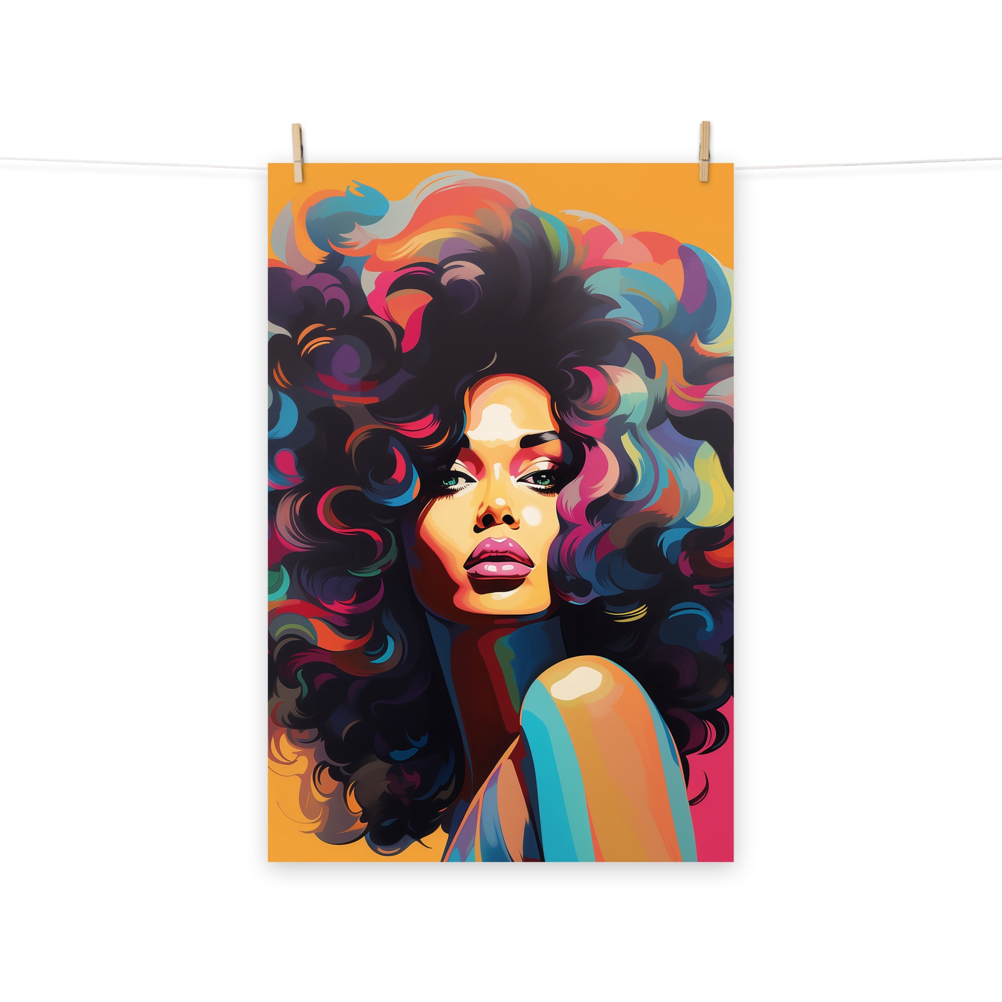 Photo paper poster