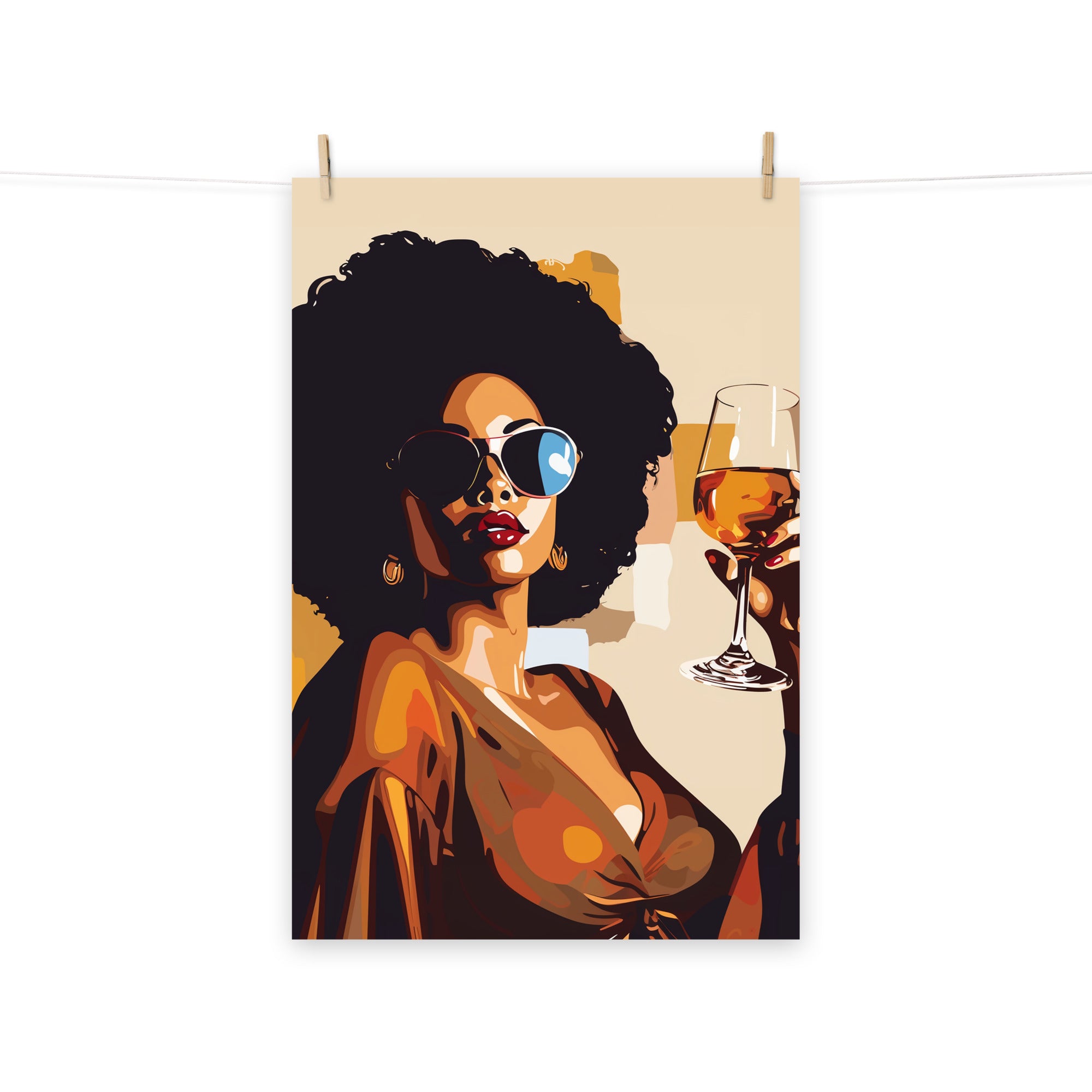 Photo paper poster