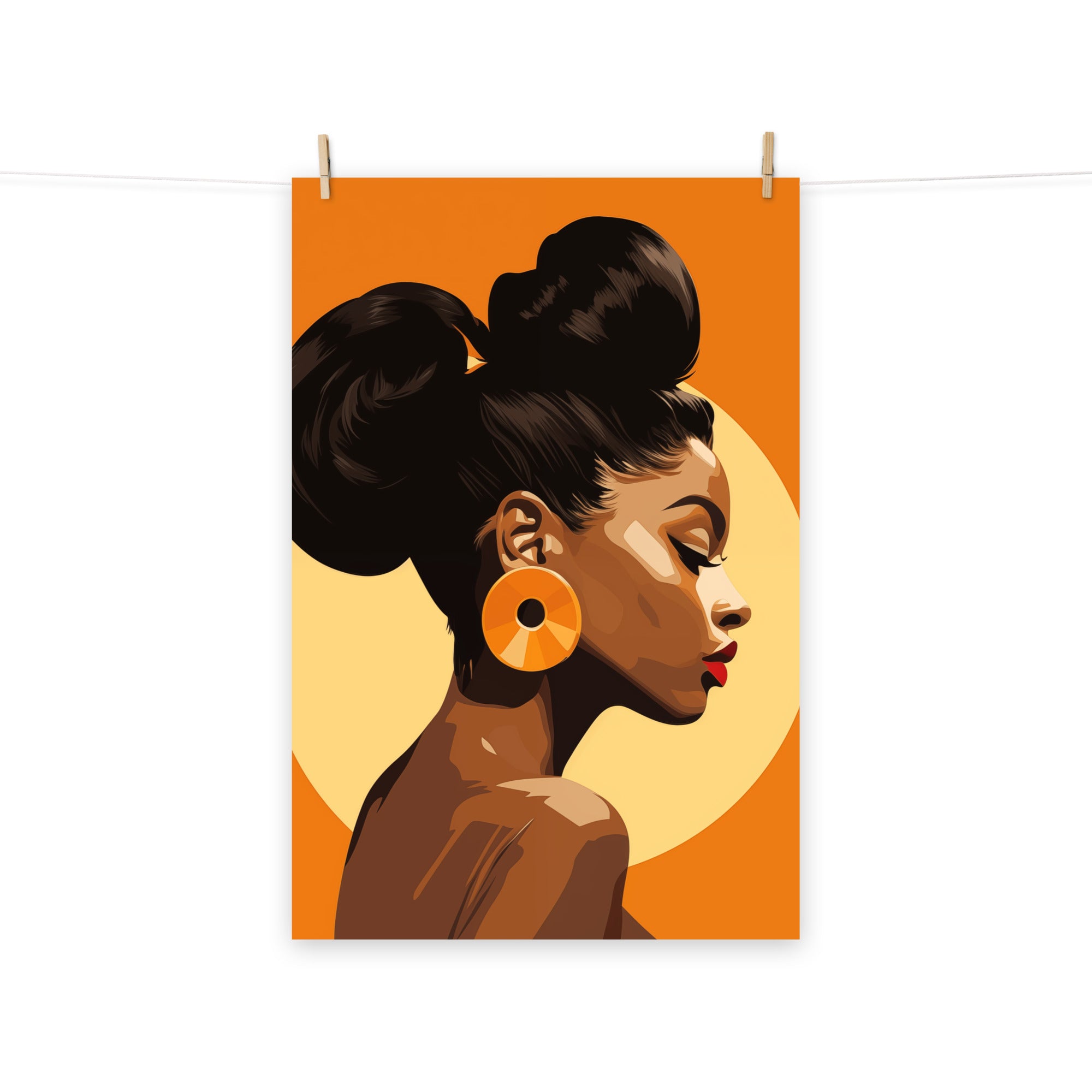 Photo paper poster