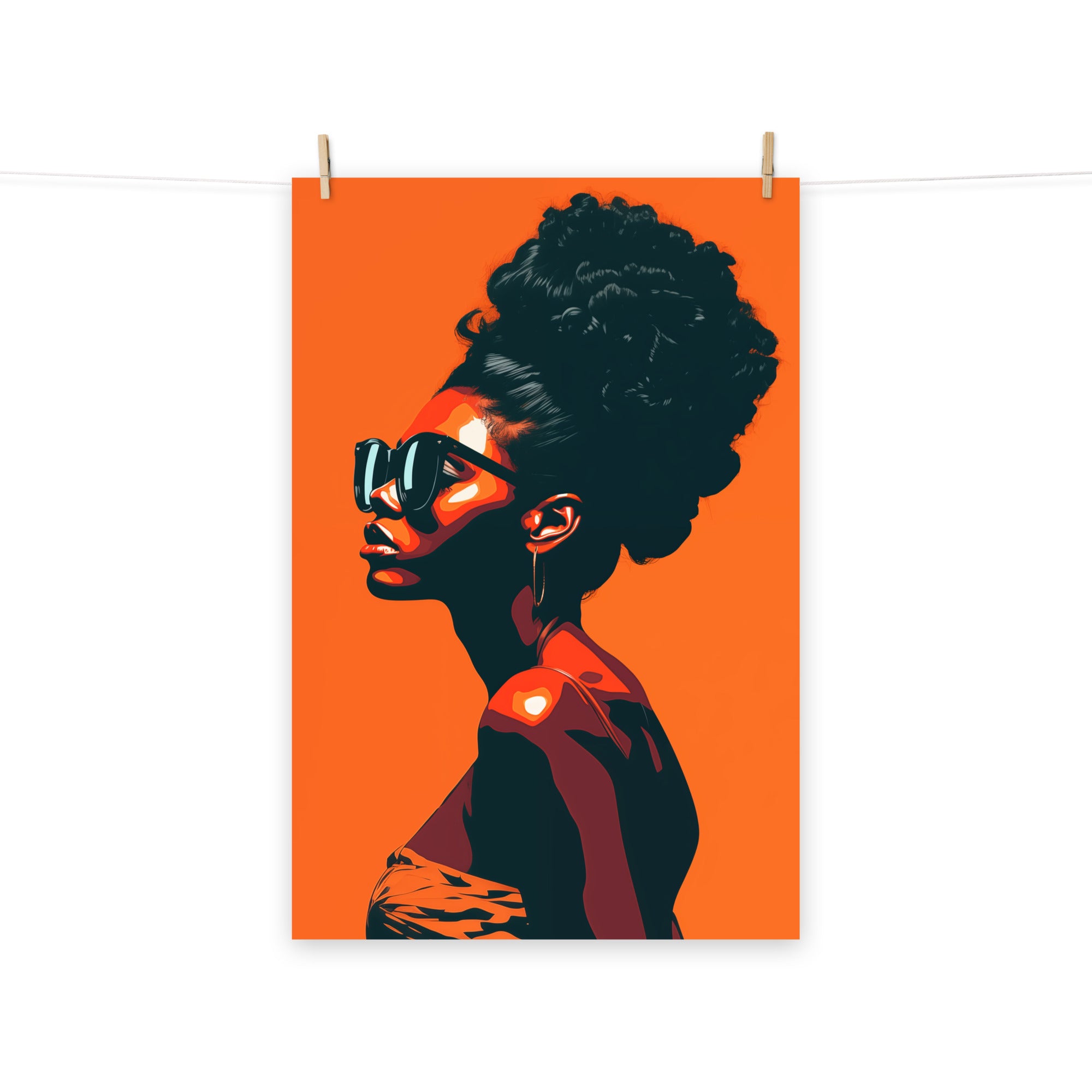 Photo paper poster