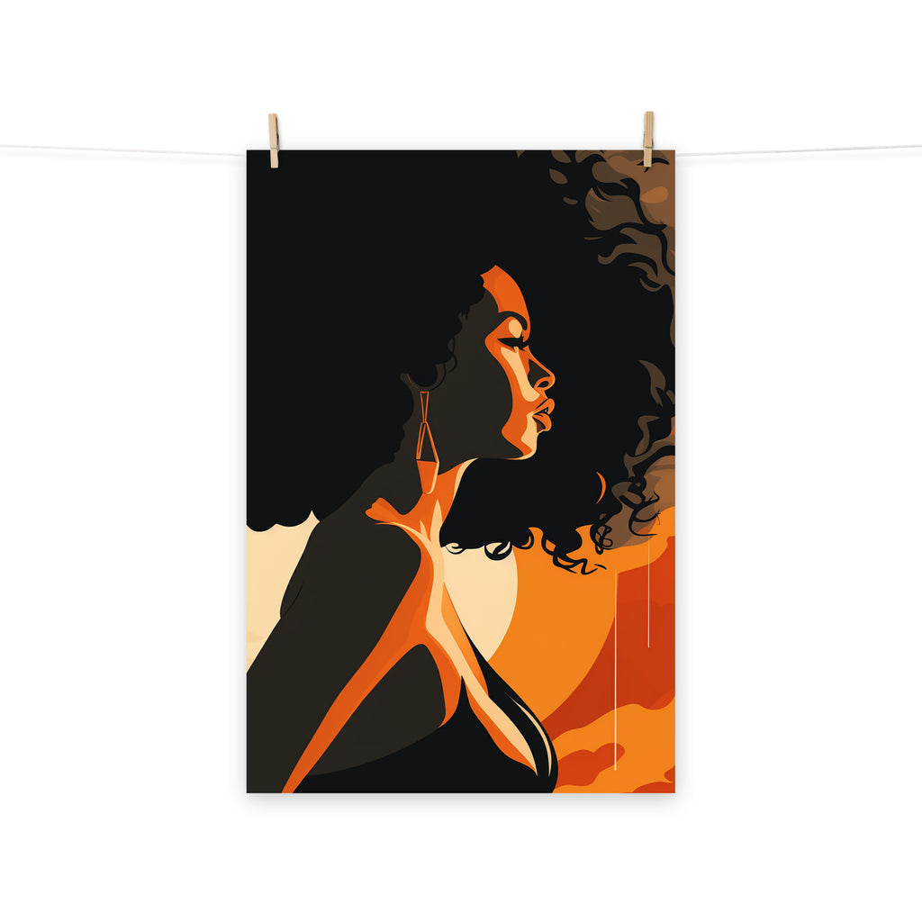 Photo paper poster