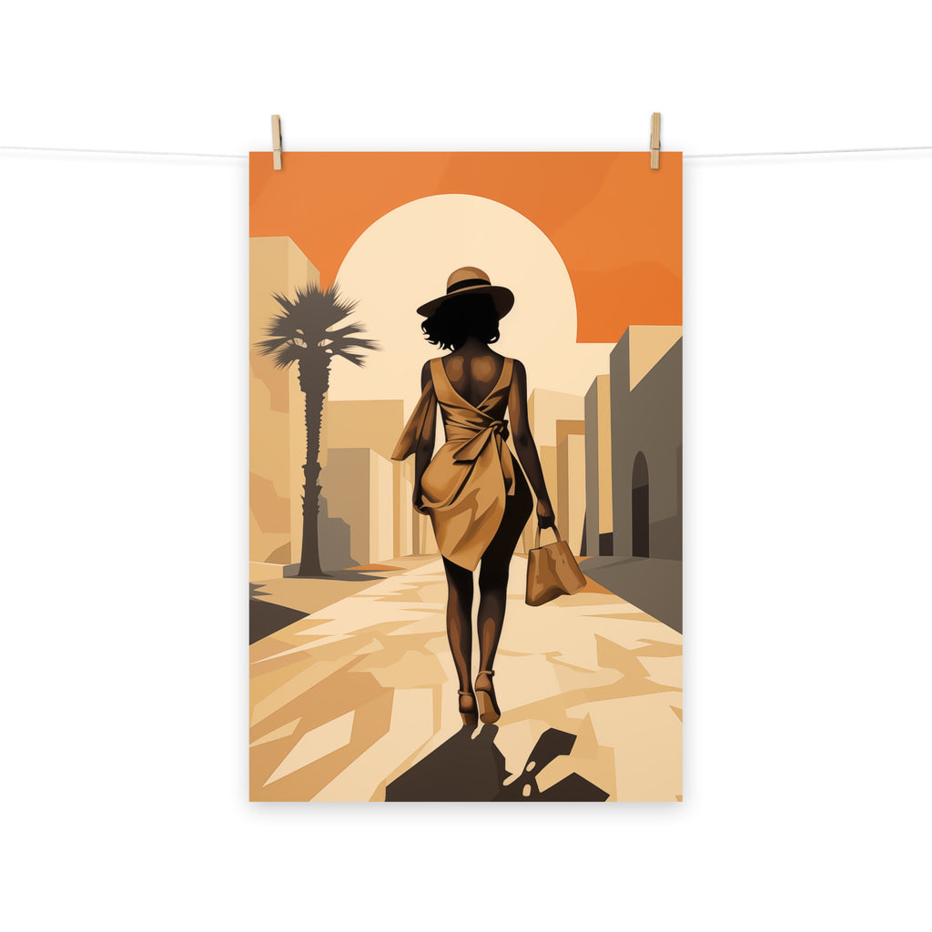 Photo paper poster