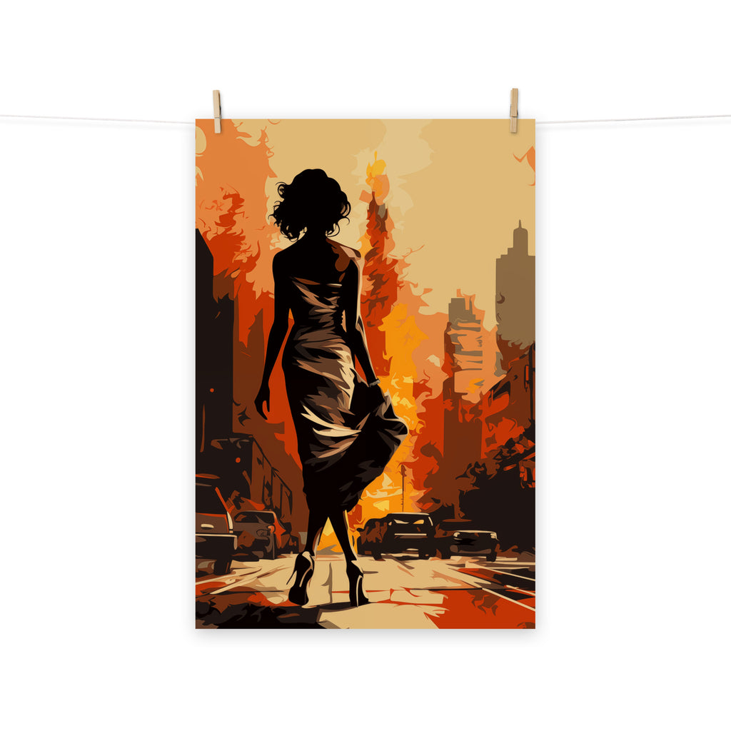 Photo paper poster