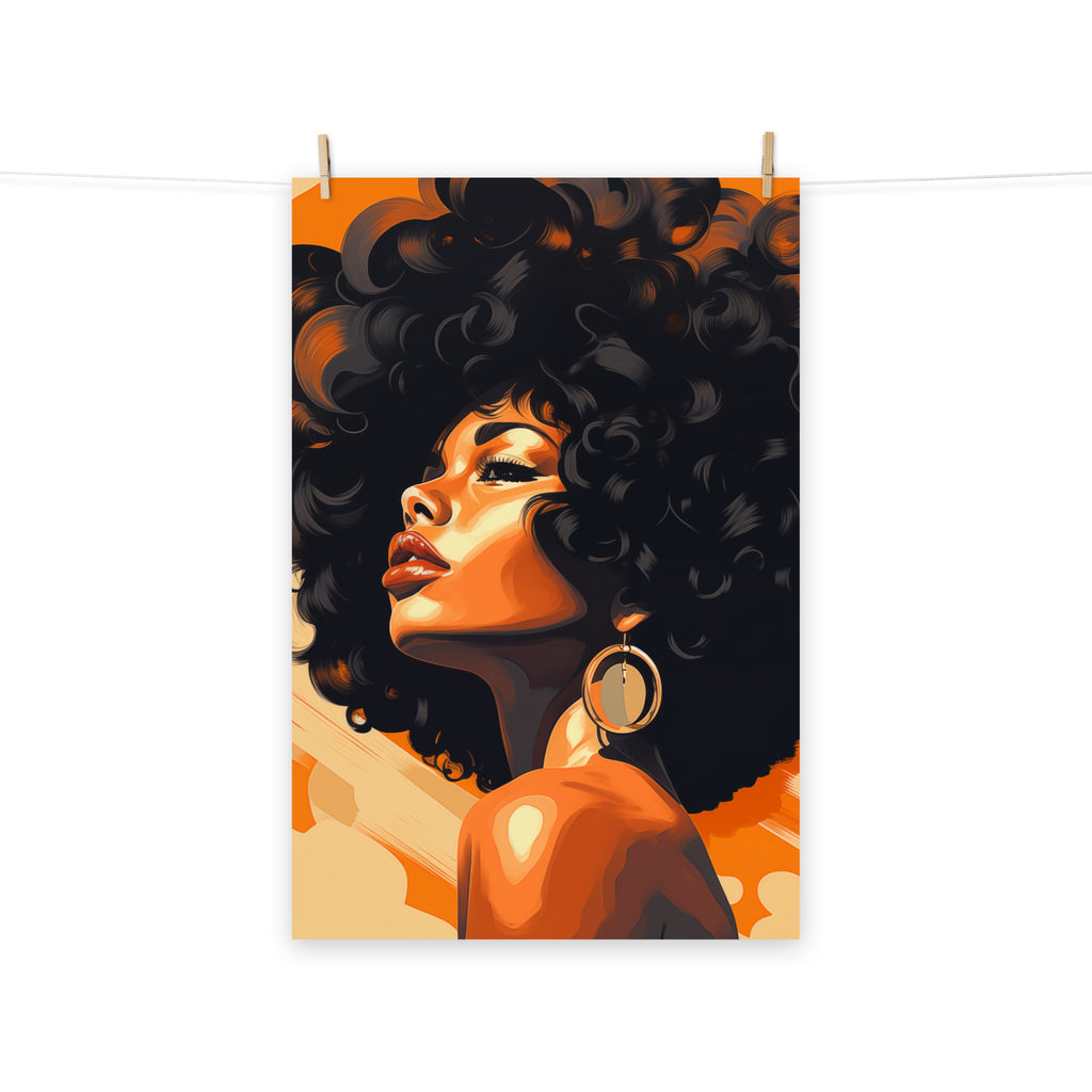 Photo paper poster